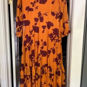 Anthropology Maxi Dress Size M